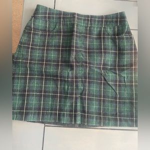 Plaid Skirt